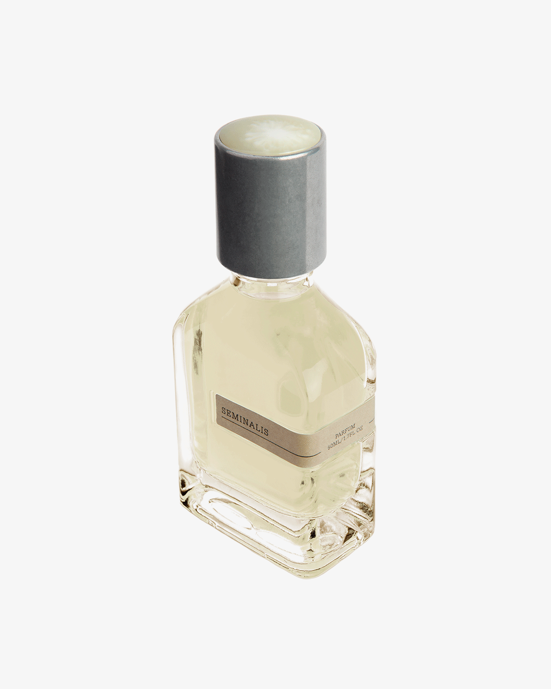 The image shows a bottle of Orto Parisi Seminalis Eau de Parfum.